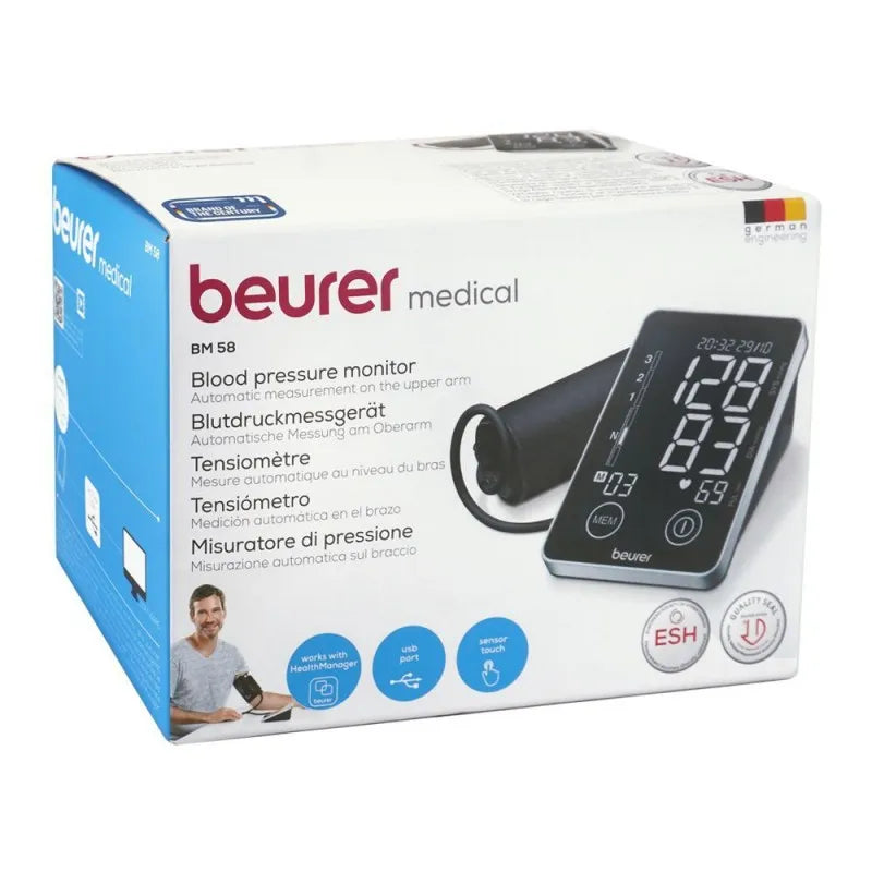 beurer blood pressure monitor, bm 58 main image