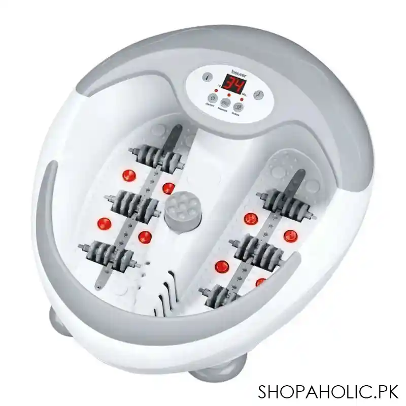 beurer foot bath spa massager, with pedicure function, fb 50 main image