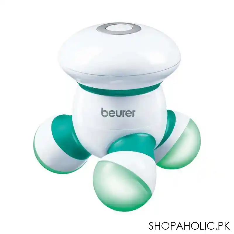 beurer handheld mini body massager, battery operated, mg 16 main image