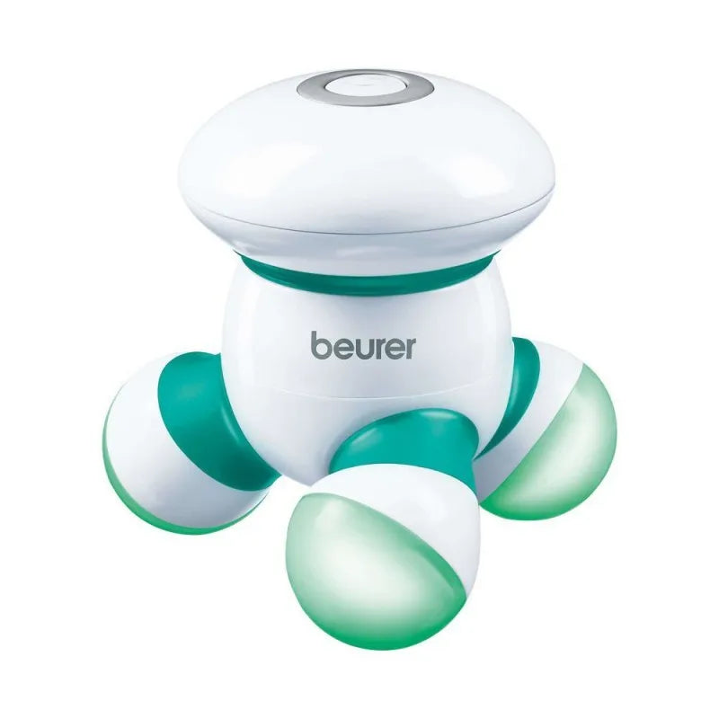 beurer handheld mini body massager, battery operated, mg 16 main image