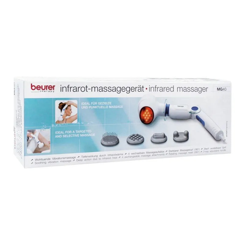 beurer infrared massager with rotating head, mg 40 image4