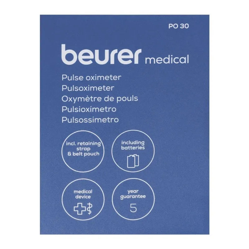 beurer instant digital pulse oximeter, po 30 image5