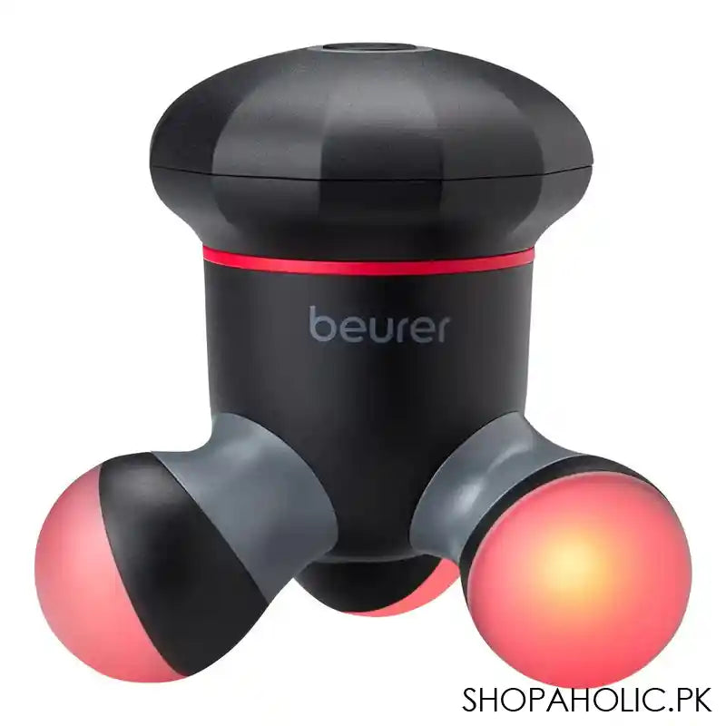 Beurer MG 18 Mini Electric Handheld Massager With LED Light, Ideal For Back, Neck, Arms & Legs, Black - Image 3