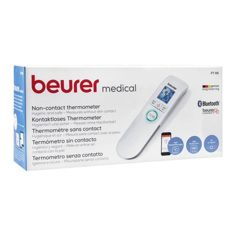 beurer non contact bluetooth thermometer, ft 95 image5