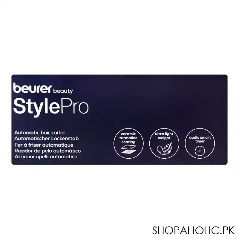 Beurer Style Pro Glamour Curls Automatic Hair Curler, HT75 - Image 4