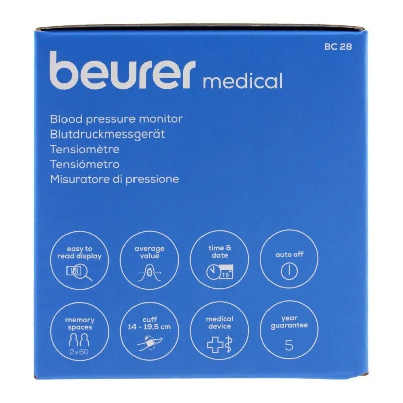 beurer wrist blood pressure monitor, bc 28 image3