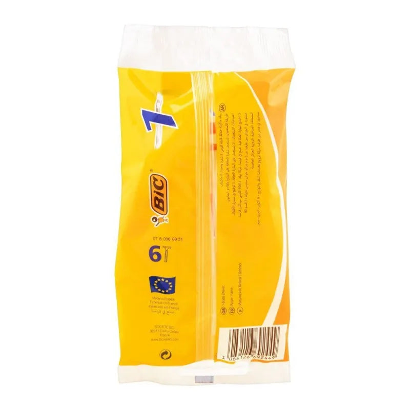 bic 1 classic disposable razor, 5+1 pack image2