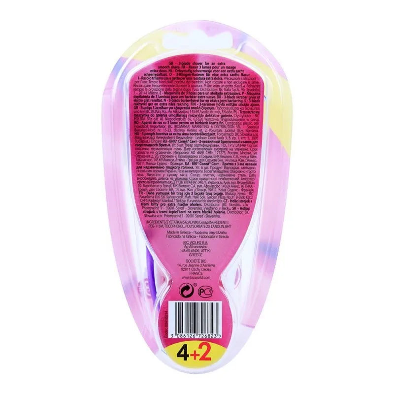 bic soleil scent disposable razor, women, 6 pack image3