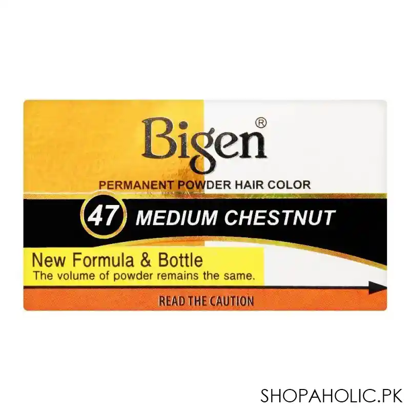 bigen permanent powder hair color, 47 medium chestnut image4