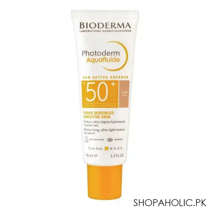 bioderma photoderm aquafluide spf50+ sun active defense, 40ml main image