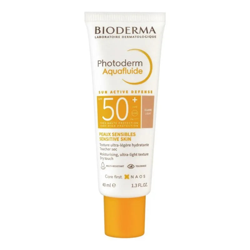 bioderma photoderm aquafluide spf50+ sun active defense, 40ml main image