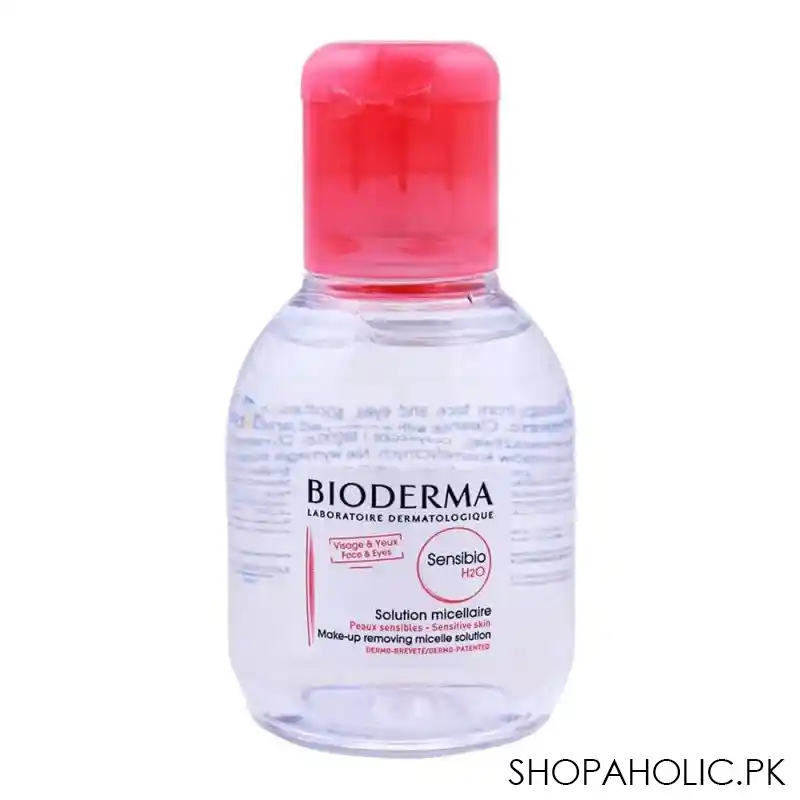 bioderma sensibio h2o make up removing micelle solution 100ml main image