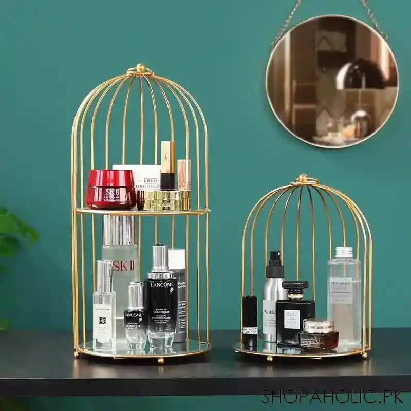 bird cage makeup organizer main image