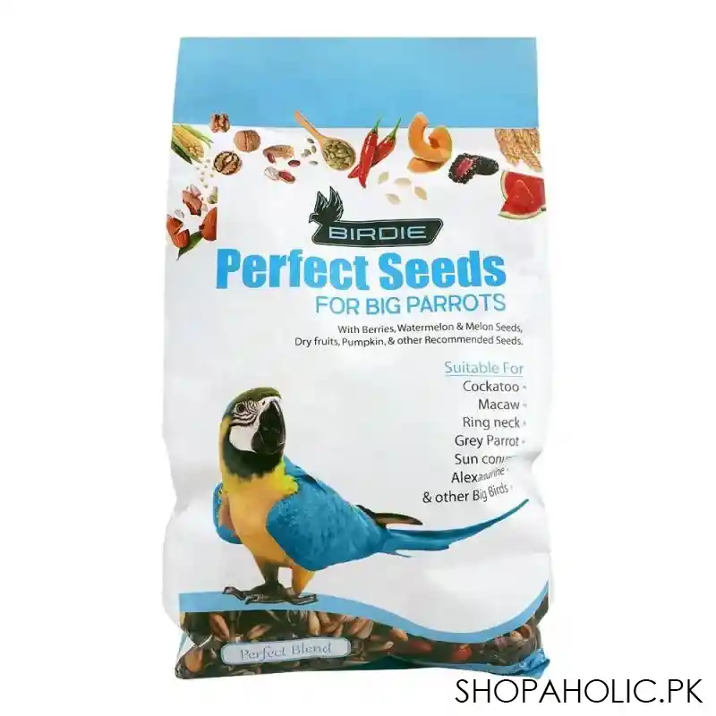 birdie perfect seeds for big parrots, 1kg main image