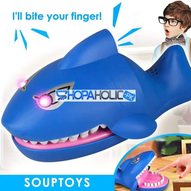 biting shark children's adventure toy main image