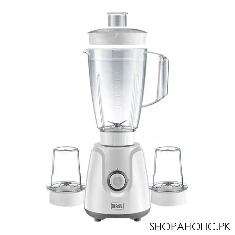 Black & Decker Blender Blender with Grinder Mill and Chopper Mill, 400 Watts, BX4000 - Main Image