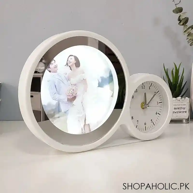 blank magic mirror clock main image