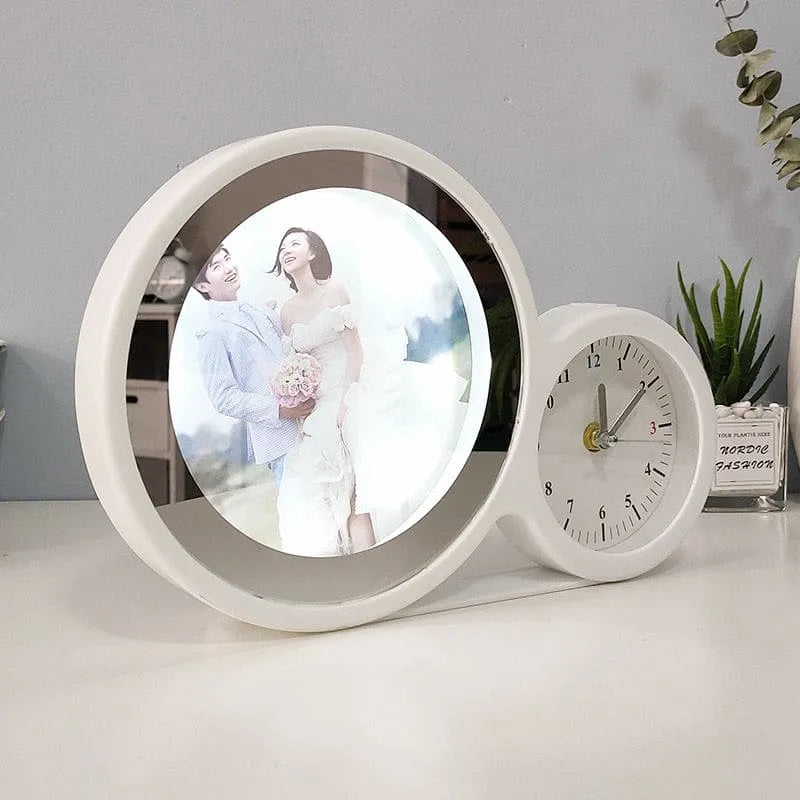 blank magic mirror clock main image