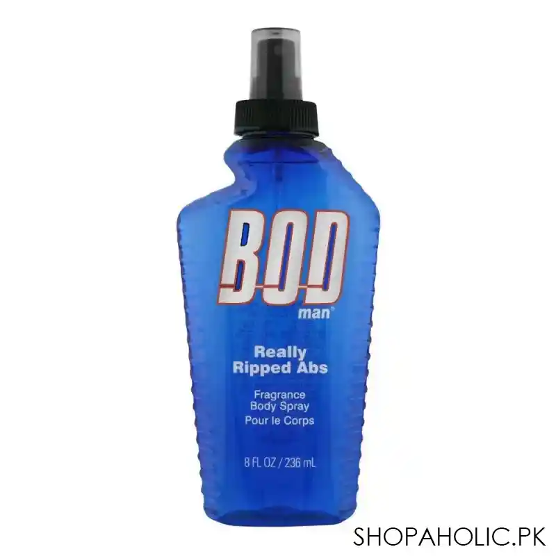 bod man black body spray, for men, 236ml main image