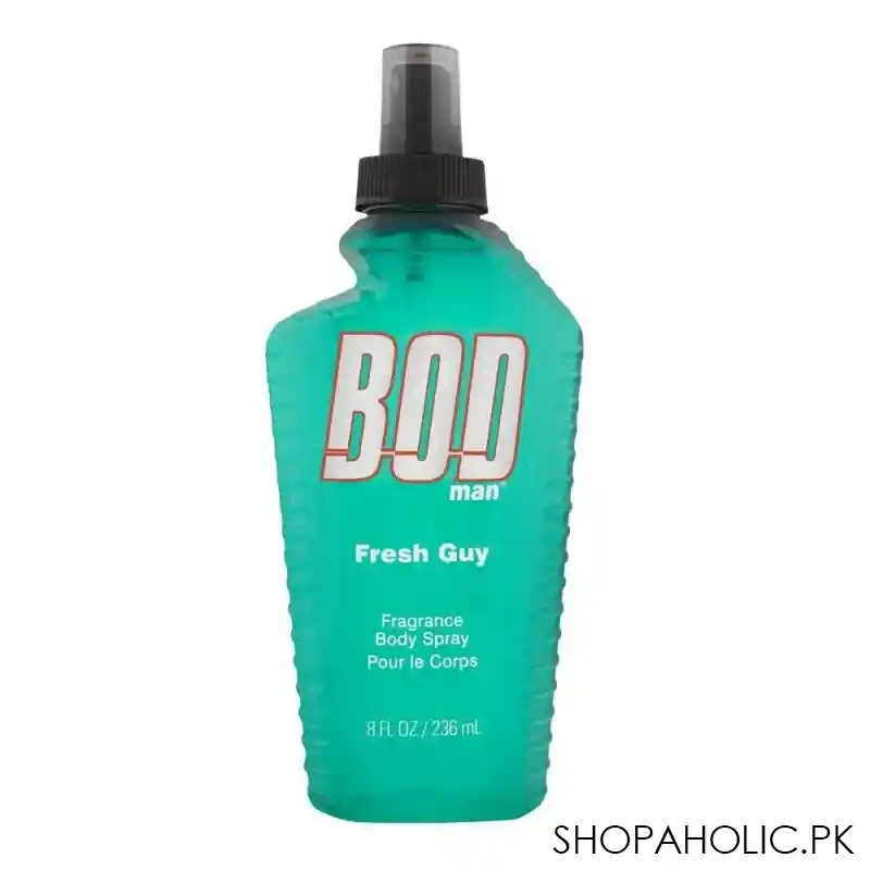 bod man fresh guy body spray, for men, 236ml main image