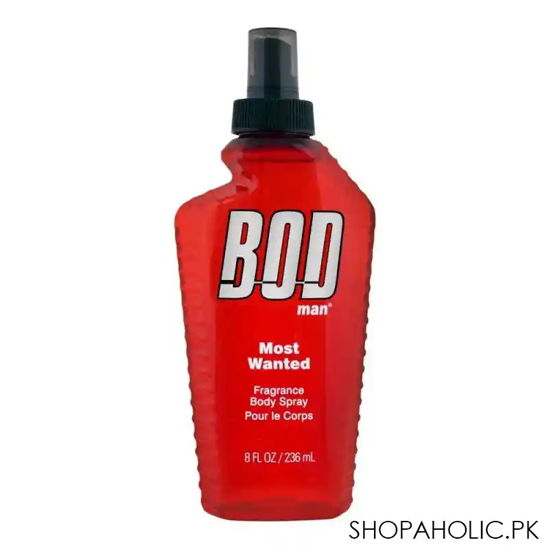 bod man really ripped body spray, for men, 236ml main image