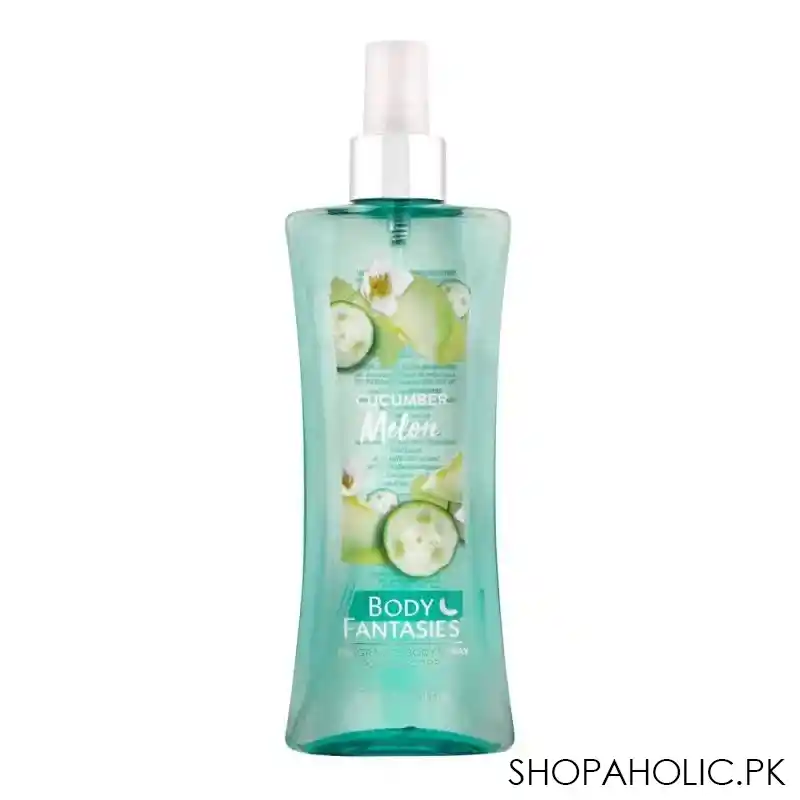 body fantasies cucumber body spray, for women, 236ml main image