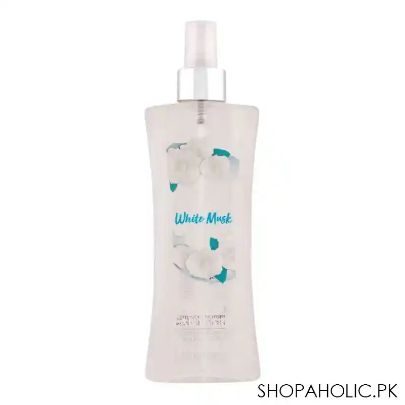 body fantasies fresh white musk body spray, for women, 236ml main image