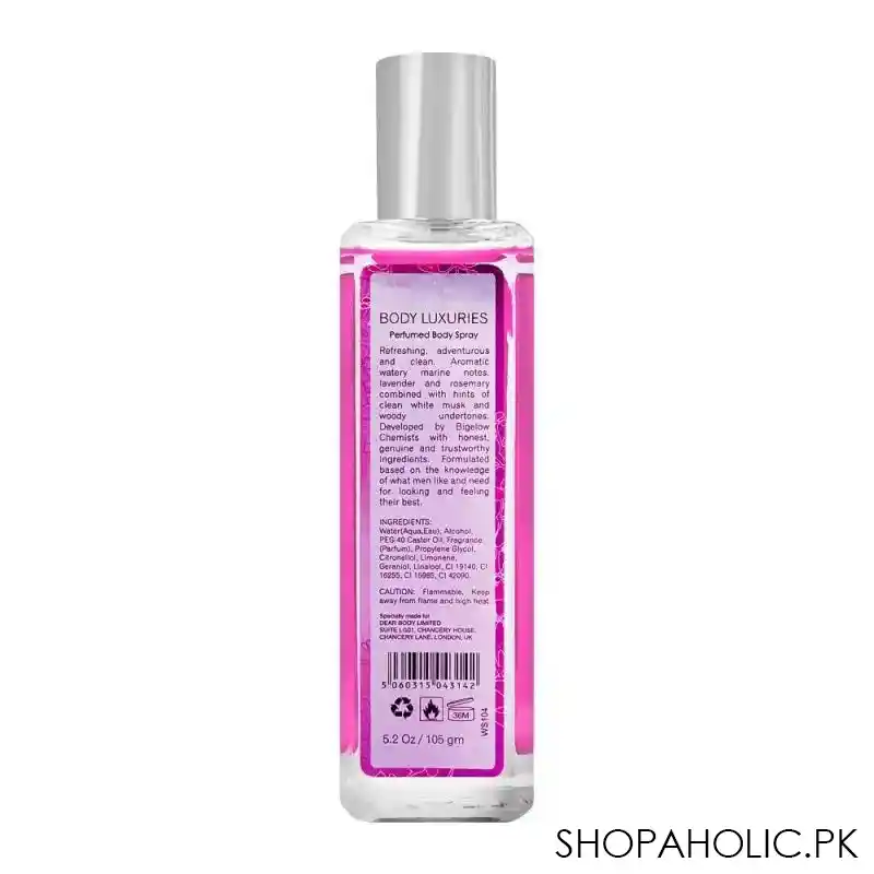 body luxuries beautiful perfumed body spray, for women, 155ml image2