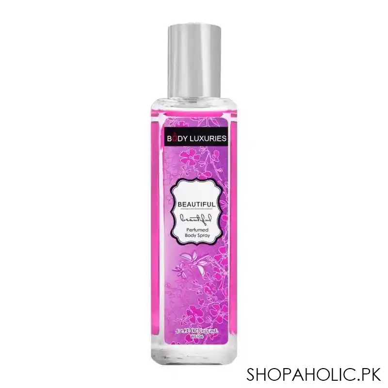 body luxuries beautiful perfumed body spray, for women, 155ml main image