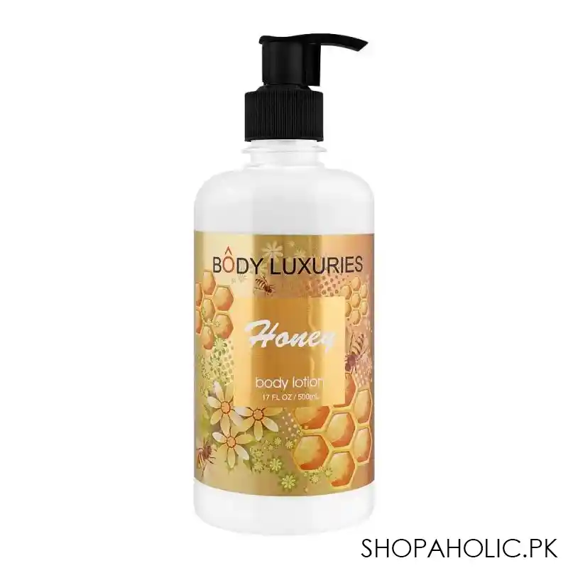 body luxuries honey body lotion, for dry skin, 500ml main image