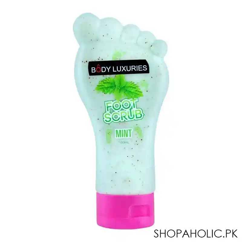 body luxuries mint foot scrub, 180ml main image