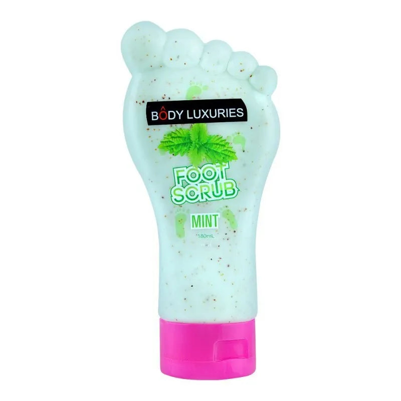 body luxuries mint foot scrub, 180ml main image