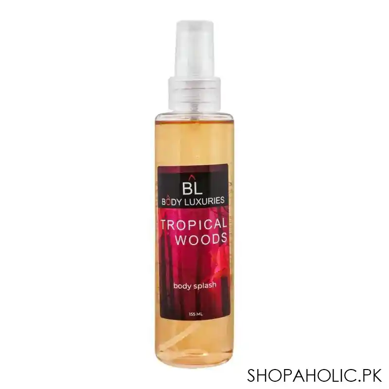 body luxuries tropical wood body splash, 155ml main image