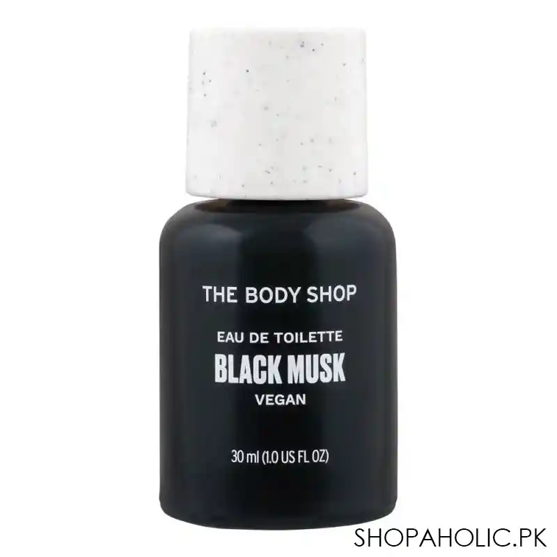 body shop black musk vegan eau de toilette 30ml main image