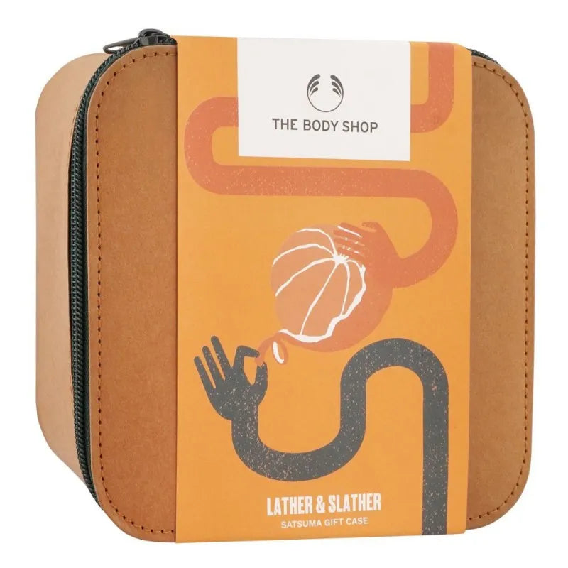 body shop lather & slather satsuma gift set, 17181 image2