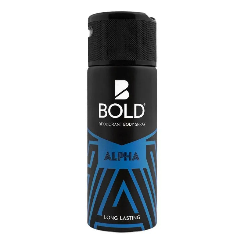 bold alpha long lasting deodorant body spray, for men, 150ml main image