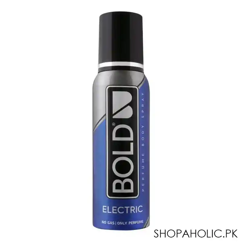 bold electric perfumed body spray, 120ml main image