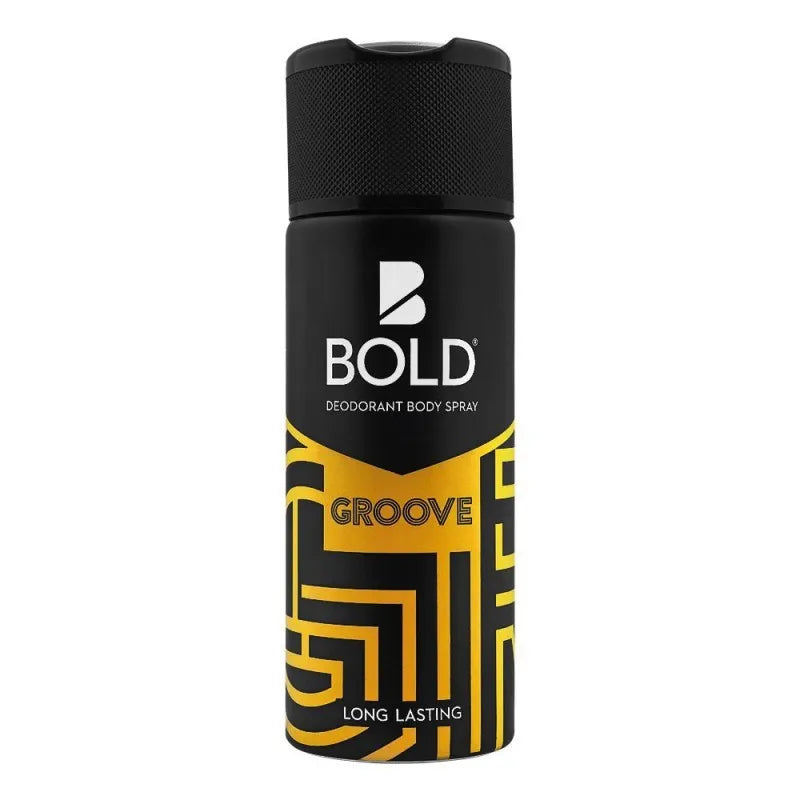 bold groove long lasting deodorant body spray, for men, 150ml main image