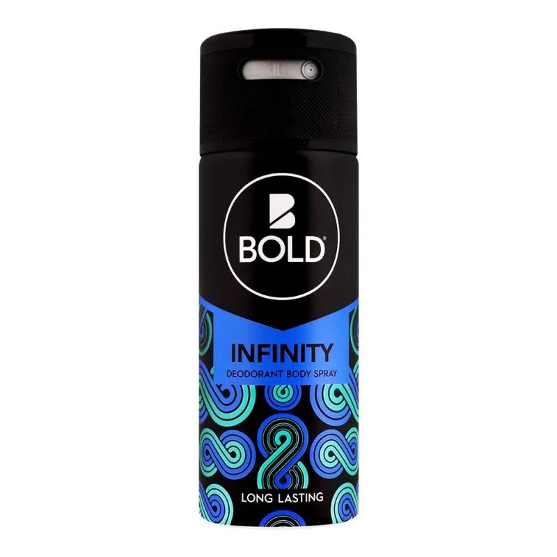 bold infinity long lasting deodorant body spray, 150ml main image