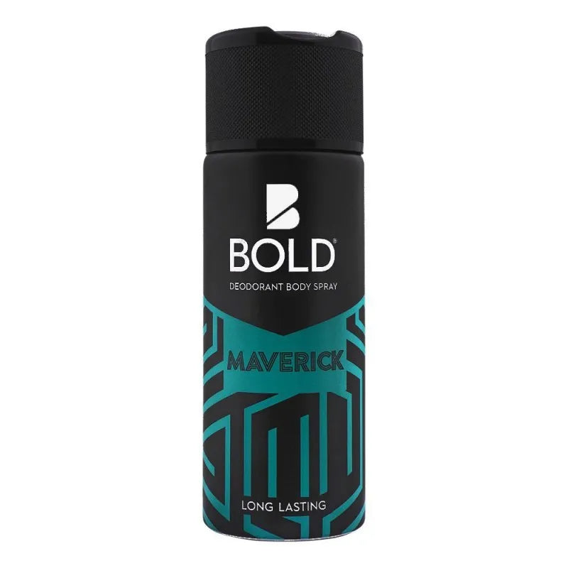 bold maverick long lasting deodorant body spray, for men, 150ml main image