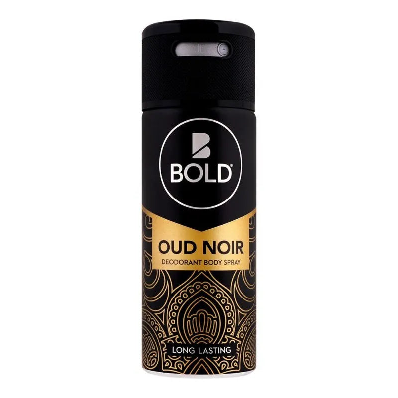 bold oud noir long lasting deodorant body spray, 150ml main image