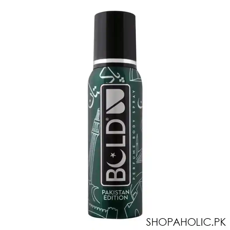 bold pakistan edition perfumed body spray, 120ml main image