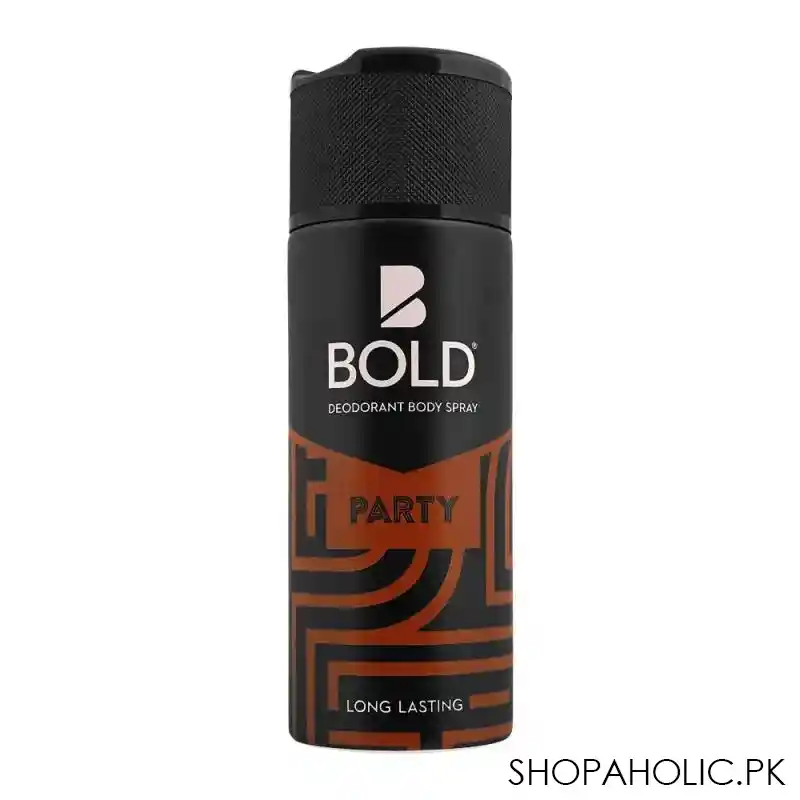 bold party long lasting deodorant body spray, for men, 150ml main image