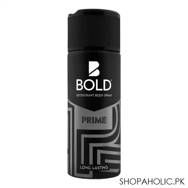 bold prime long lasting deodorant body spray, for men, 150ml main image