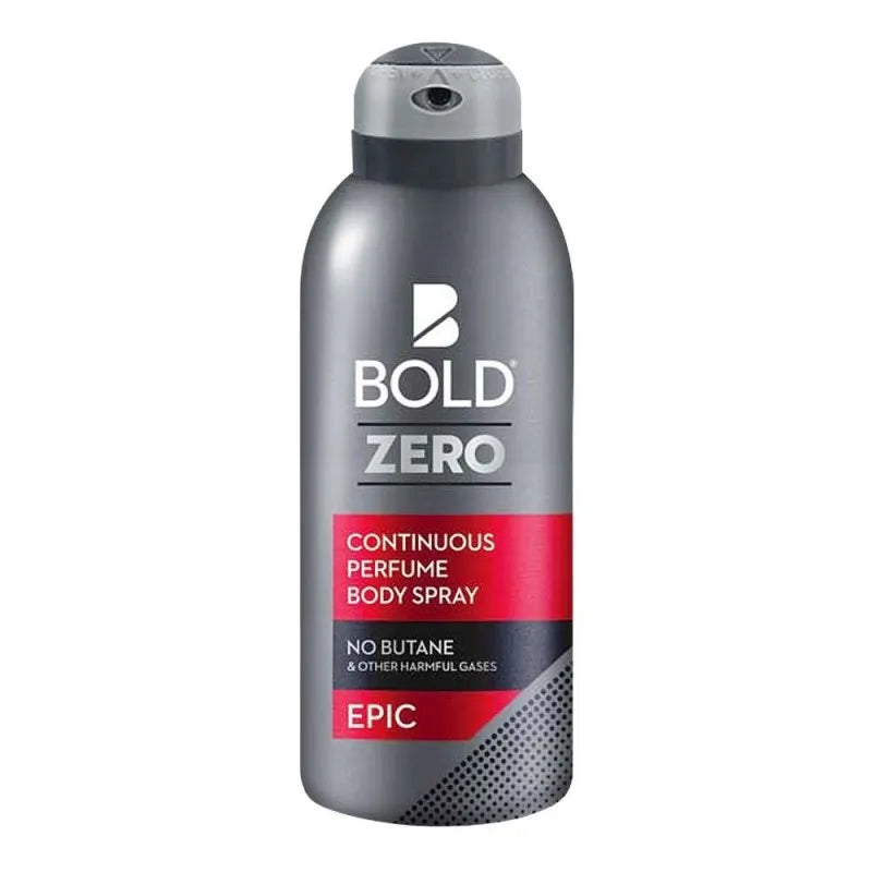 bold zero epic continuous perfume body spray, 120ml, main image