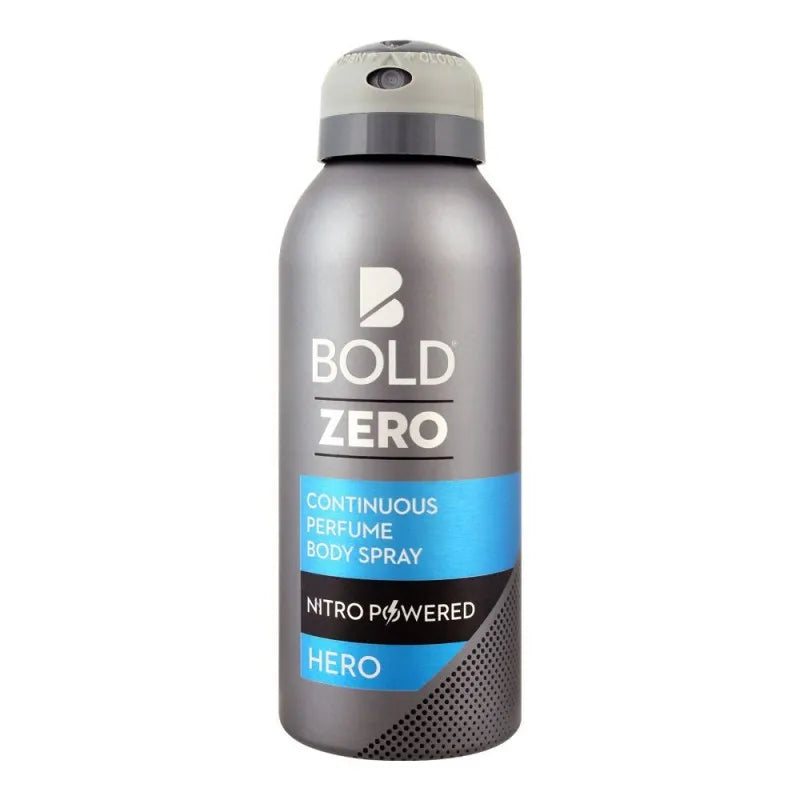 bold zero hero continuous perfume body spray, 120ml main image