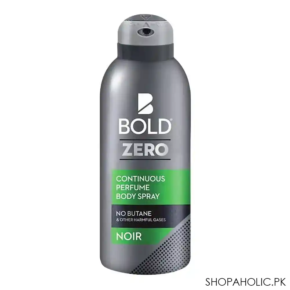 bold zero noir continuous perfume body spray, 120ml main image