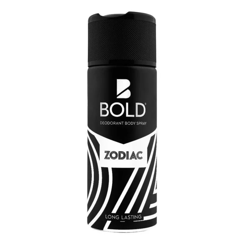 bold zodiac long lasting deodorant body spray, for men, 150ml main image