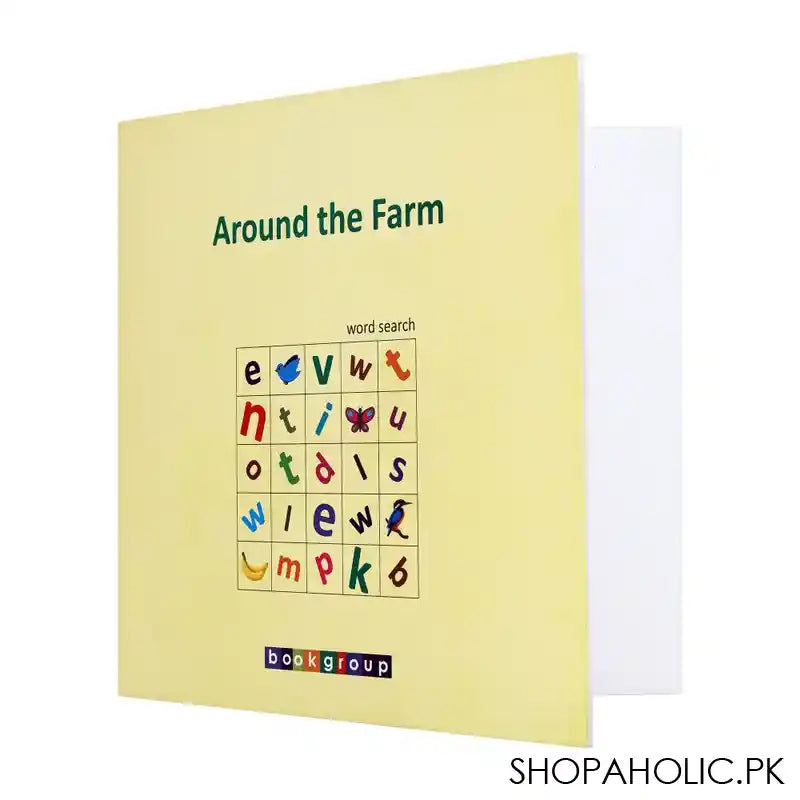 Book Group Around The Farm Word Search Book - Main Image