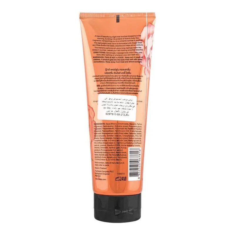 boots blossom sunrise body lotion, for dry skin, 250ml image2